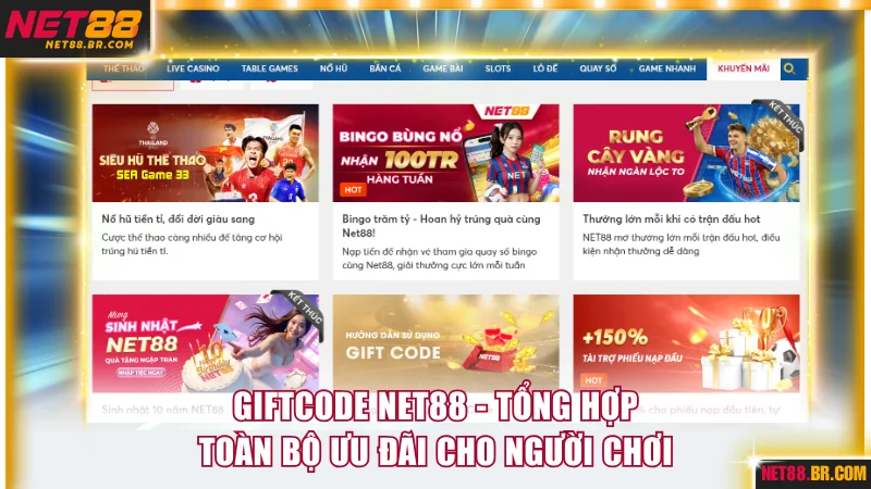 Giftcode NET88